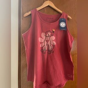 Life Is Good Dog Tank